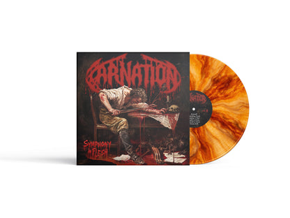 Symphony In Flesh - Fire Gold Marble Vinyl - Limited to 100 copies worldwide