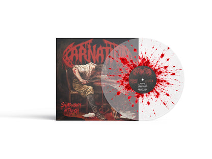 Symphony In Flesh - Crystal Transparant + Red Splatter Vinyl - Limited to 100 copies worldwide