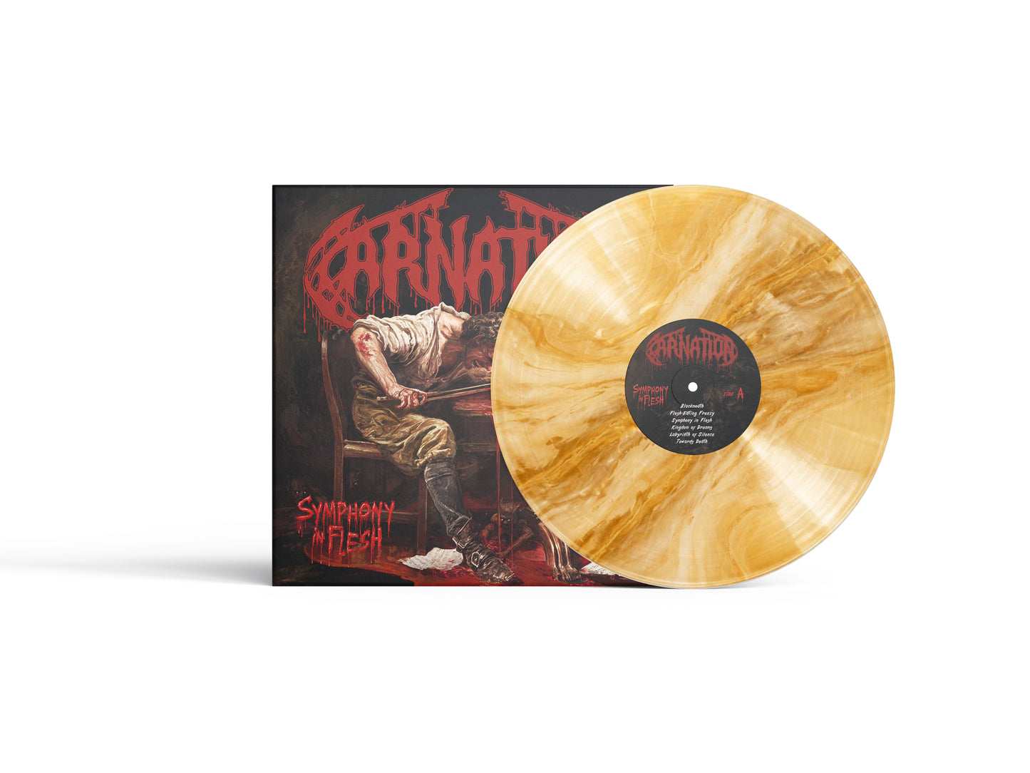 Symphony In Flesh - Gold Marble Vinyl - Limited to 100 copies worldwide