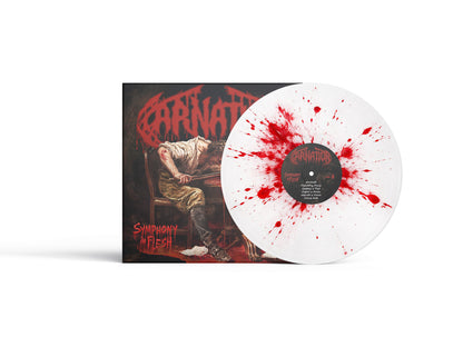 Symphony In Flesh - White + Red Splatter Vinyl - Limited to 100 copies worldwide