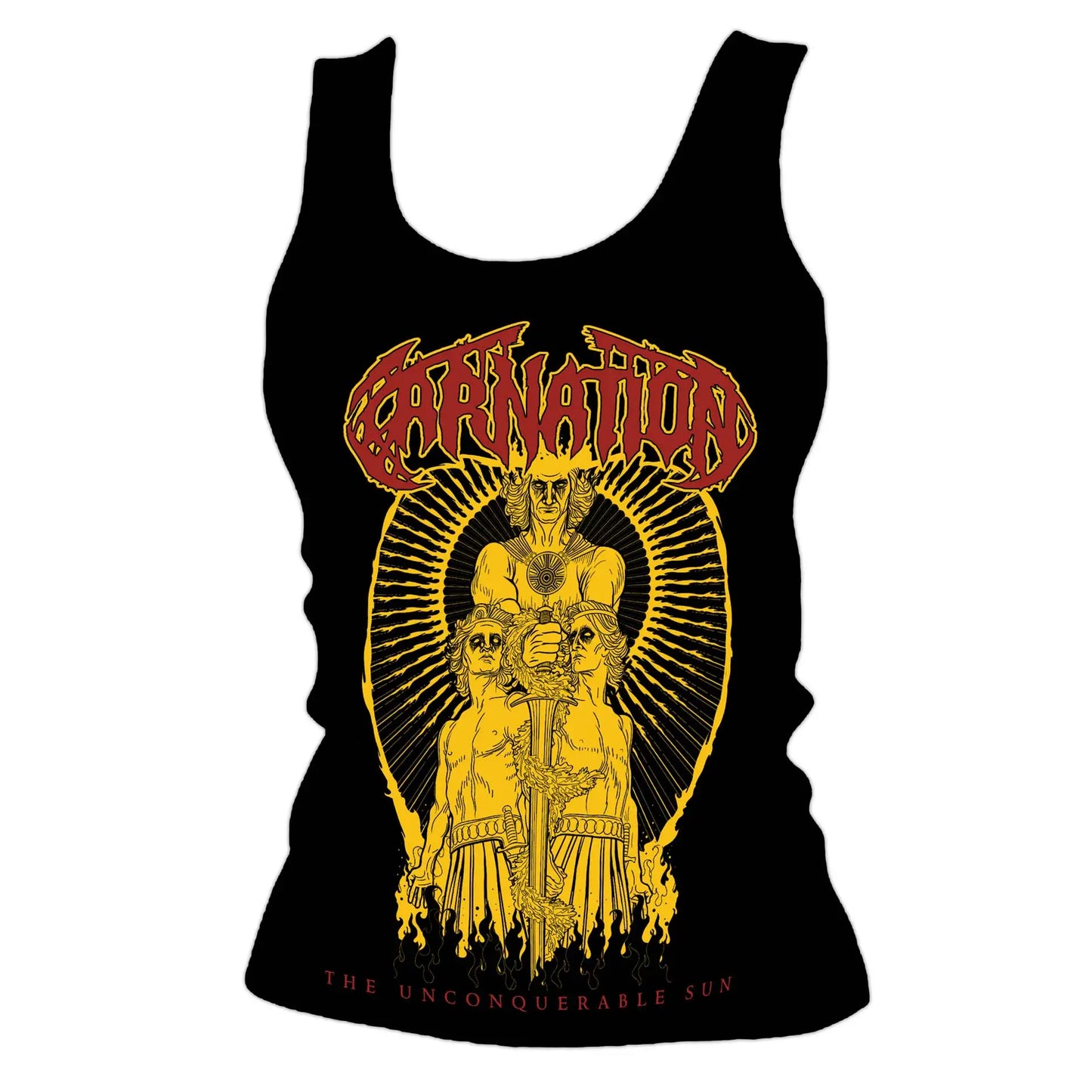 The Unconquerable Sun - Girlie Tank Top