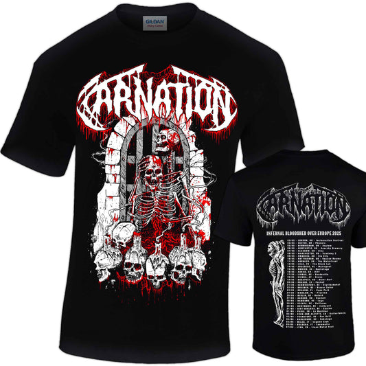 Infernal Bloodshed over Europe 2025 - Shirt